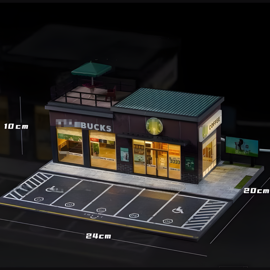 Urban Street Displays For Model Cars 164 Scale Miniature Scenes