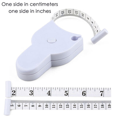 Retractable Fitness Measuring Tape For Accurate Body And Workout Tracking