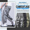 Camouflage Harem Cargo Pants Loose Fit Casual Streetwear