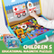 Children's Educational Magnetic Puzzles Learning Toy For Kids