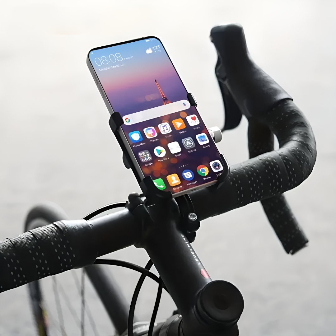 Bike Phone Holder With 360 Degree Rotation For Secure Mounting