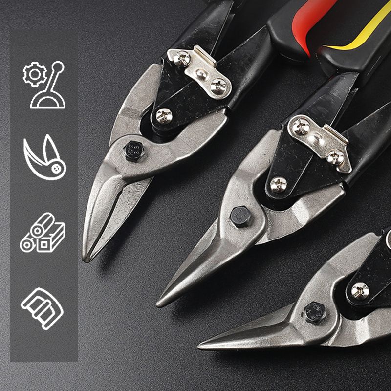 Pousbo Aviation Sheet Metal Scissors Powerful Heavy Duty Cutting Tool
