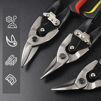 Pousbo Aviation Sheet Metal Scissors Powerful Heavy Duty Cutting Tool