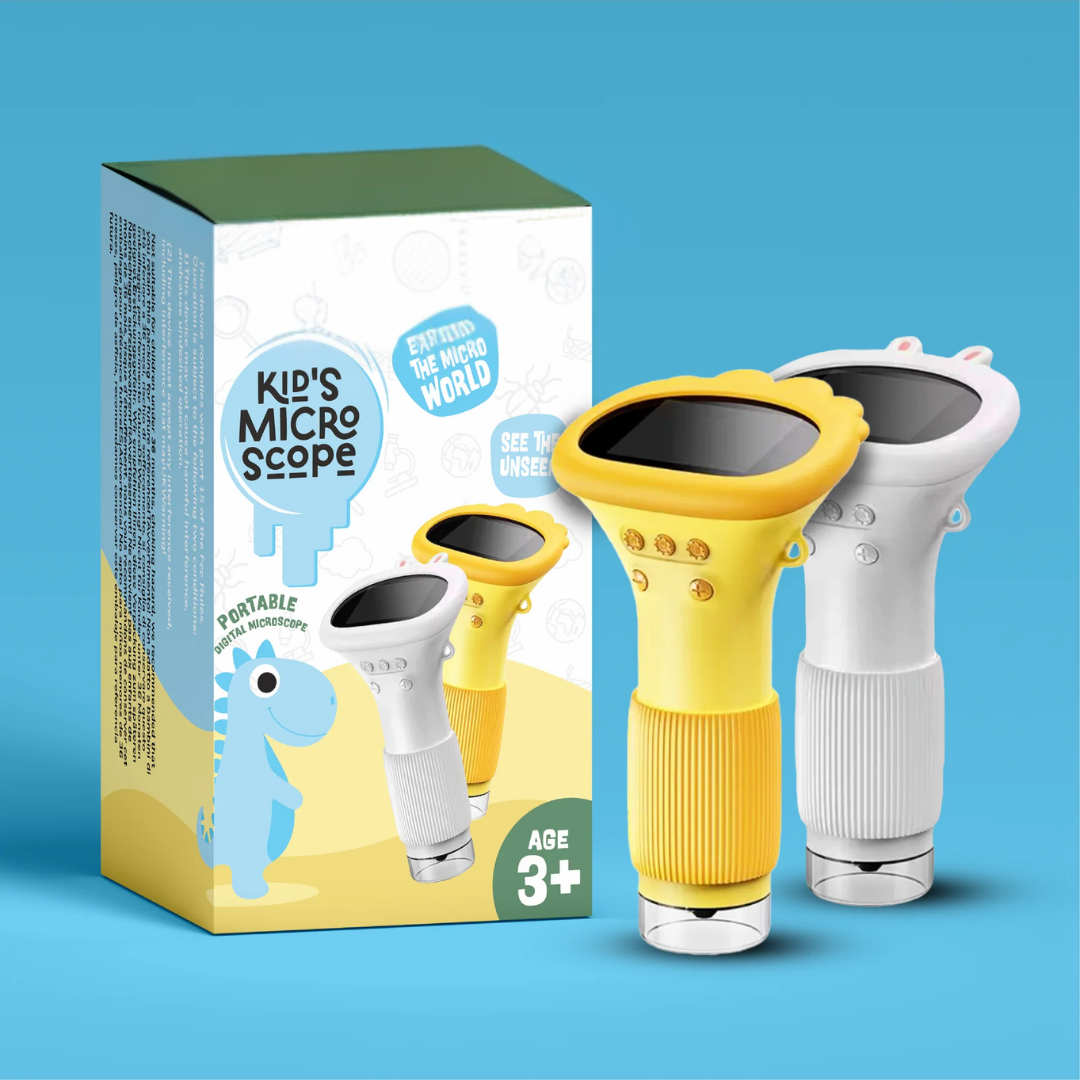 Kids Microscope Educational Toy For Young Scientists Exploration