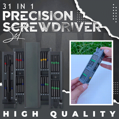 31 In 1 Precision Screwdriver Set For Electronics And Repairs