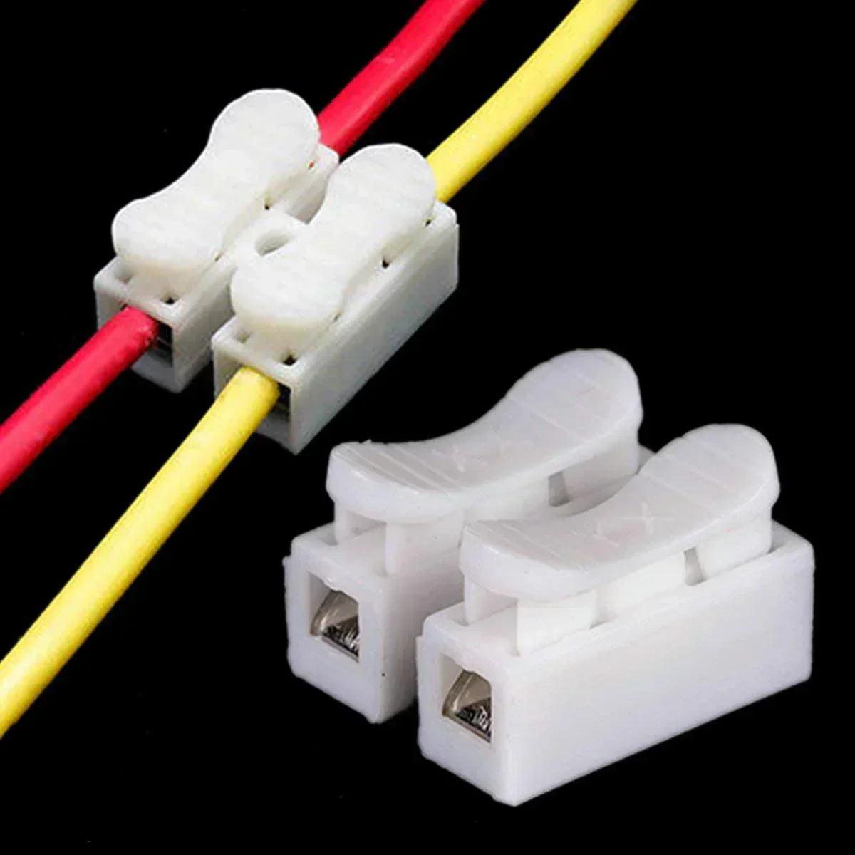 Wire And Cable Connectors Pack 25 Pieces Bulk Set