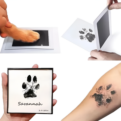 Pet Paw Print Kit Memory Keepsake For Dogs And Cats