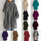 Women's Hooded Sweater Zippered Autumn Winter Warm Pullover