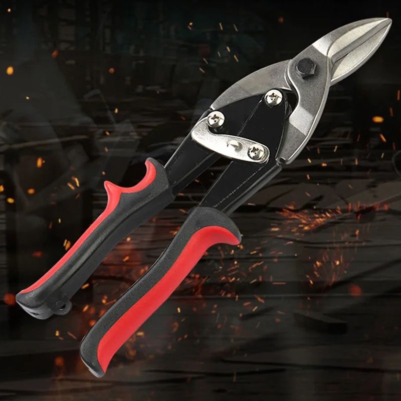 Pousbo Aviation Sheet Metal Scissors Powerful Heavy Duty Cutting Tool