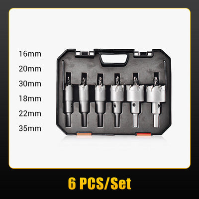 Carbide-Tipped Hole Cutter For Metal Cutting And Drilling Tools