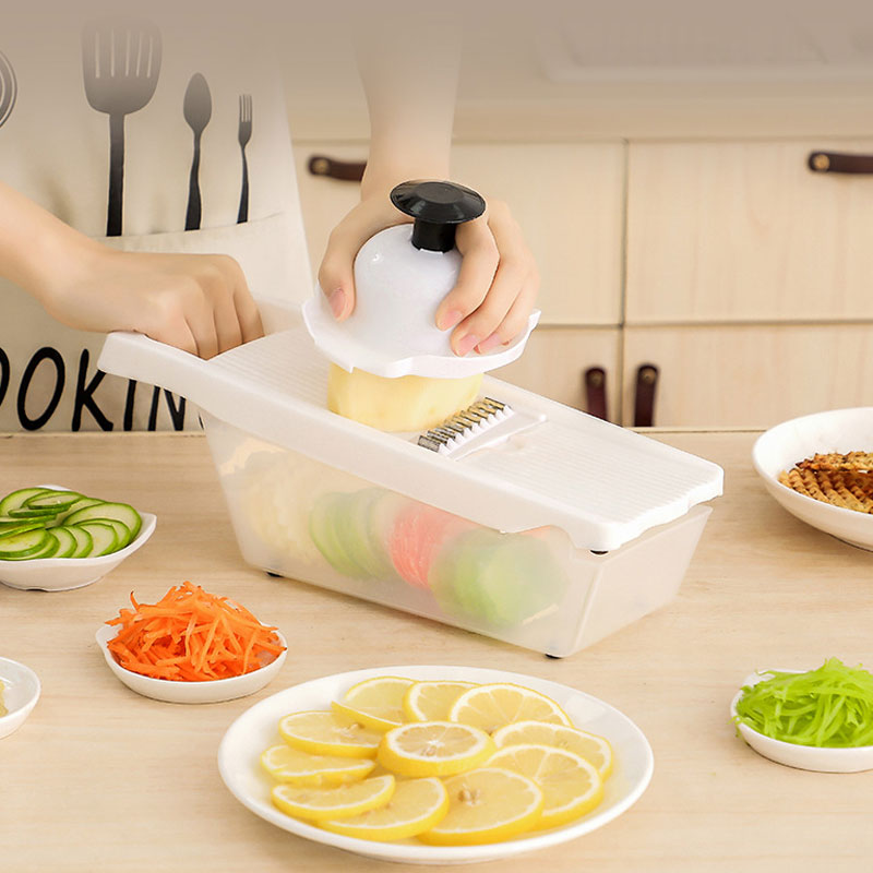 1.5L Vegetable Cutting Set With Multi-Function Kitchen Tools