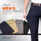Men's Stretch Pants Classic Comfortable Fit Flexible Fabric