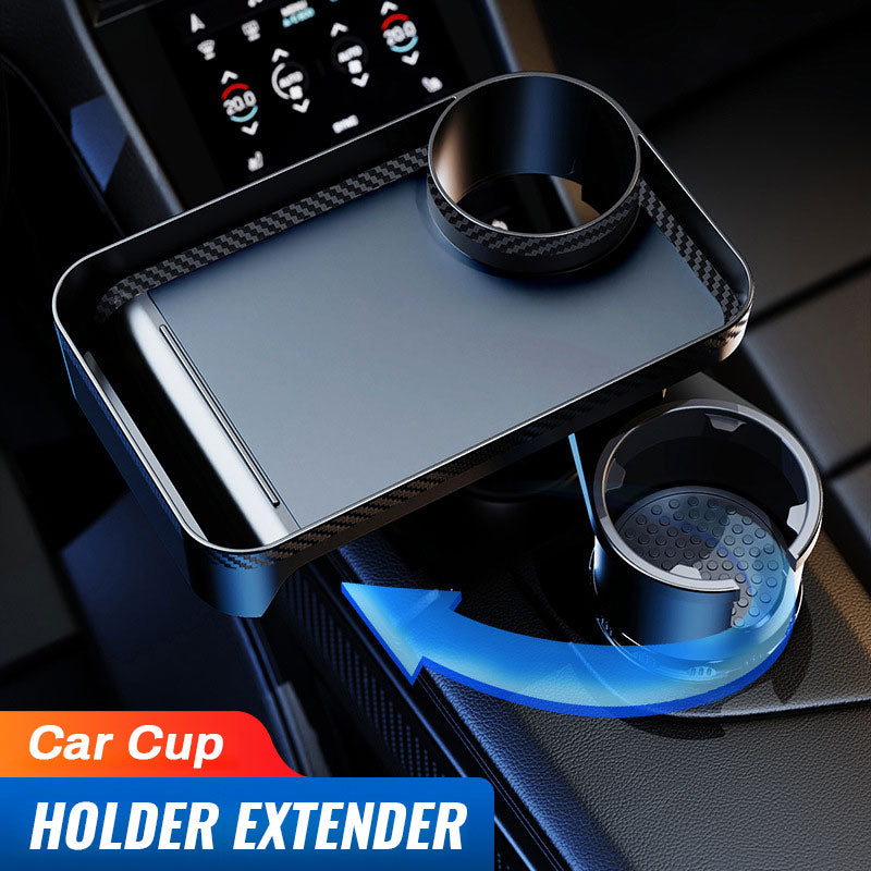 Car Cup Holder Extender For Extra Storage And Stability
