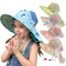 Wide Brim Sun Hat For Kids With UPF 50 Plus Protection