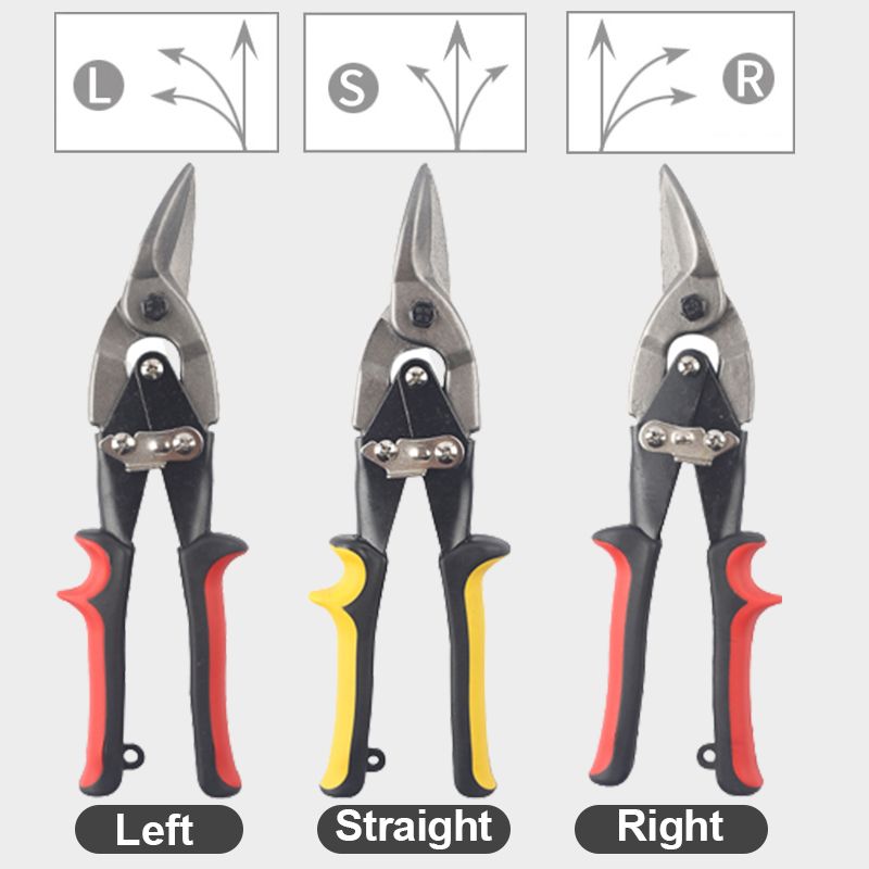 Pousbo Aviation Sheet Metal Scissors Powerful Heavy Duty Cutting Tool