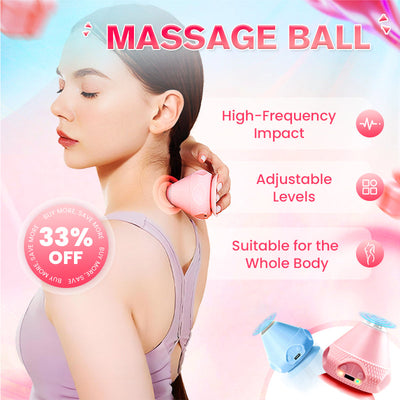 Trigger Point Self-Massage Ball With Suction Cup For Muscle Relief