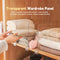 Transparent Wardrobe Panel Durable Clear Closet Door Insert