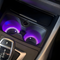 LED Car Cup Holder Coasters With Colorful Light For Vehicles