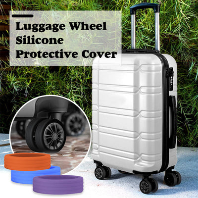 Silicone Luggage Wheel Cover Protective Case For Travel Rolls