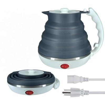 Foldable Electric Travel Kettle Portable Lightweight Compact Heating Cup