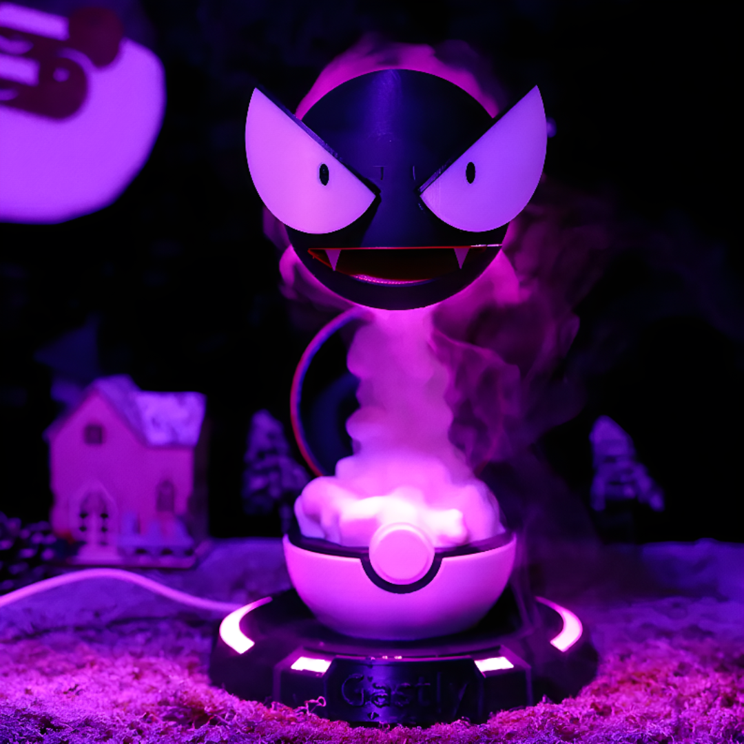Gastly Humidifier Cute Ghost Shape Air Moisturizer For Home