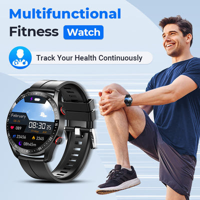 Multifunctional Smart Watch Health Monitor Compatible With IOS Android