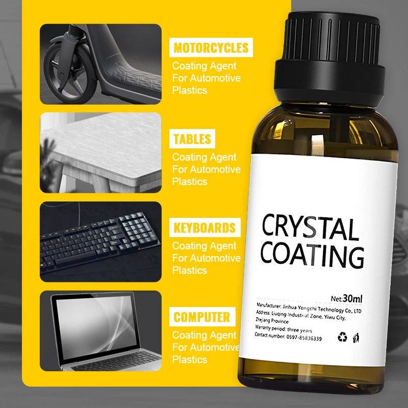 Automotive Plastic Coating Agent Protective Finish For Vehicle Surfaces