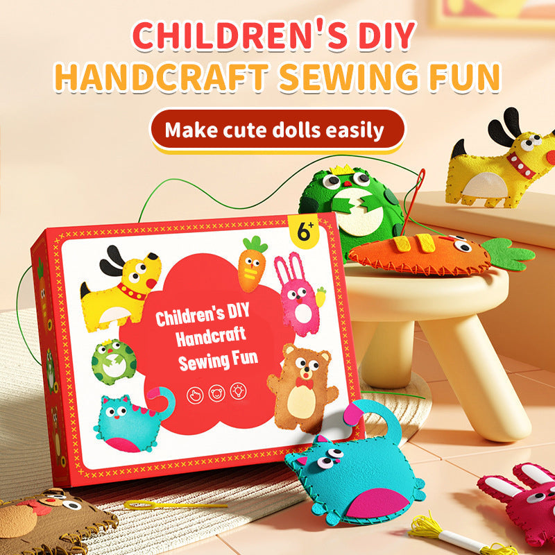 DIY Doll Sewing Kit Creative Craft Toy For Kids And Beginners