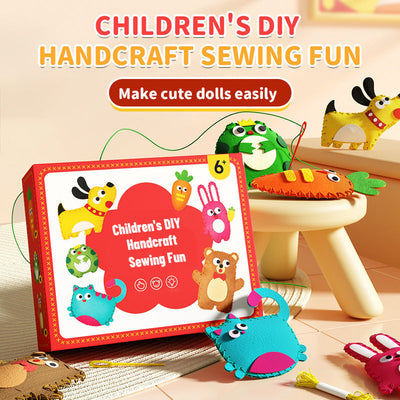 DIY Doll Sewing Kit Creative Craft Toy For Kids And Beginners