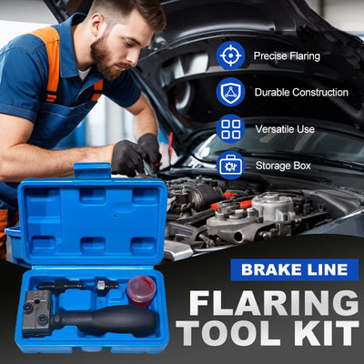 Automotive Brake Pipe Flaring Tool Kit For Professional Repairs