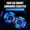 Car LED Cup Holder Coaster Luminous Glow Light Accessory