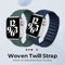Magnetic Woven Twill Band For Apple Watch Comfortable Fit