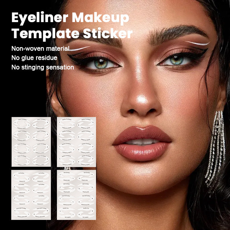 Eyeliner Makeup Template Stickers For Precise Eye Makeup Application