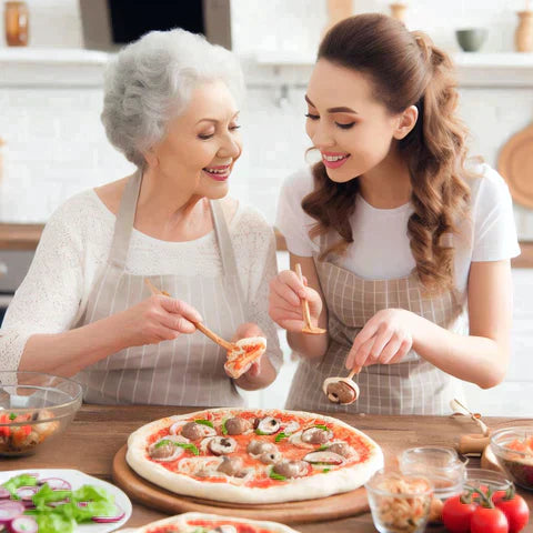 Sliding Pizza Peel For Easy And Precise Pizza Handling