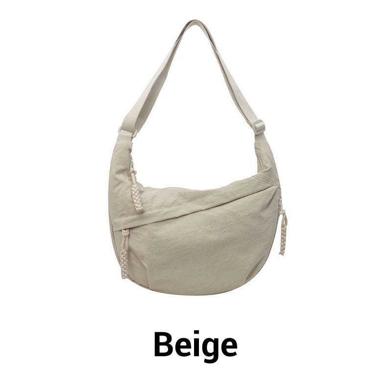 Unisex Large Capacity Crossbody Bag Spacious Durable Everyday Use