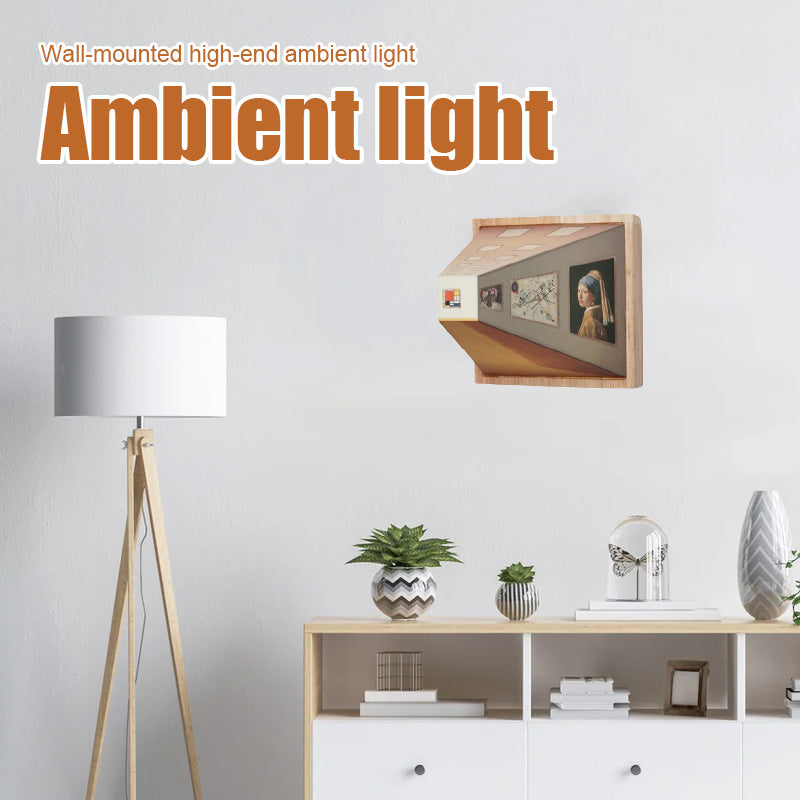 Wall-Mounted Ambient Light For Elegant Room Illumination