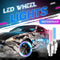 Waterproof LED Wheel Lights For Cars And Bikes Durable Bright
