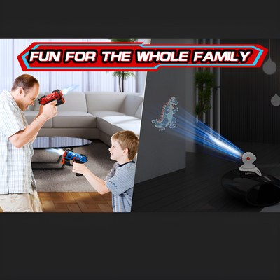 Laser Tag Set For Kids With Interactive Projector Game