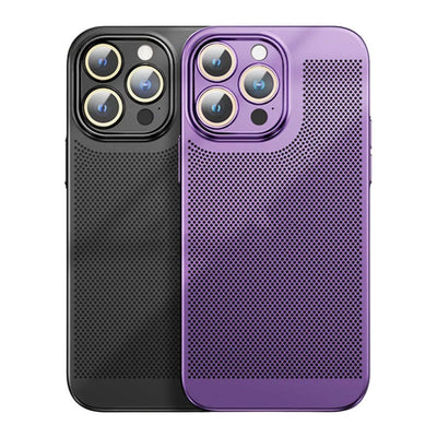 Electroplating Heat Dissipation Phone Case Durable Cooling Protection
