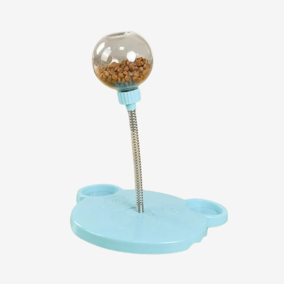 Cat Treat Dispenser Interactive Ball Toy For Cats And Kittens