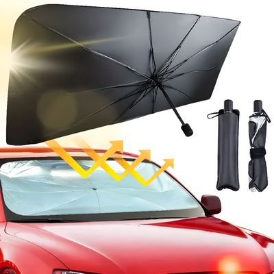 Foldable Car Windshield Sun Visor Umbrella For Sun Protection