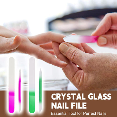 Crystal Glass Nail File For Gentle Durable Nail Care