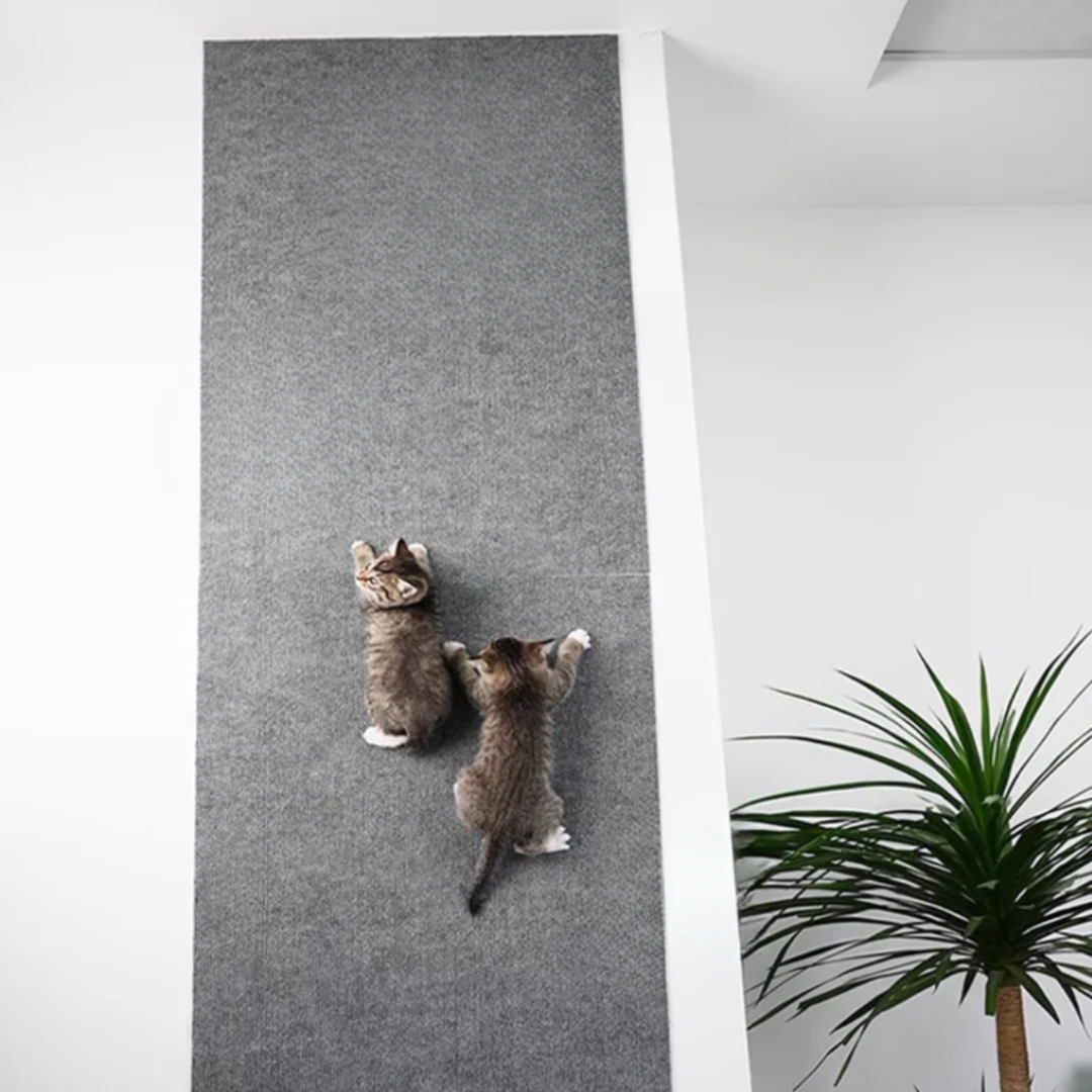Wall Mounted Cat Scratcher Mat Durable Cat Claw Protector