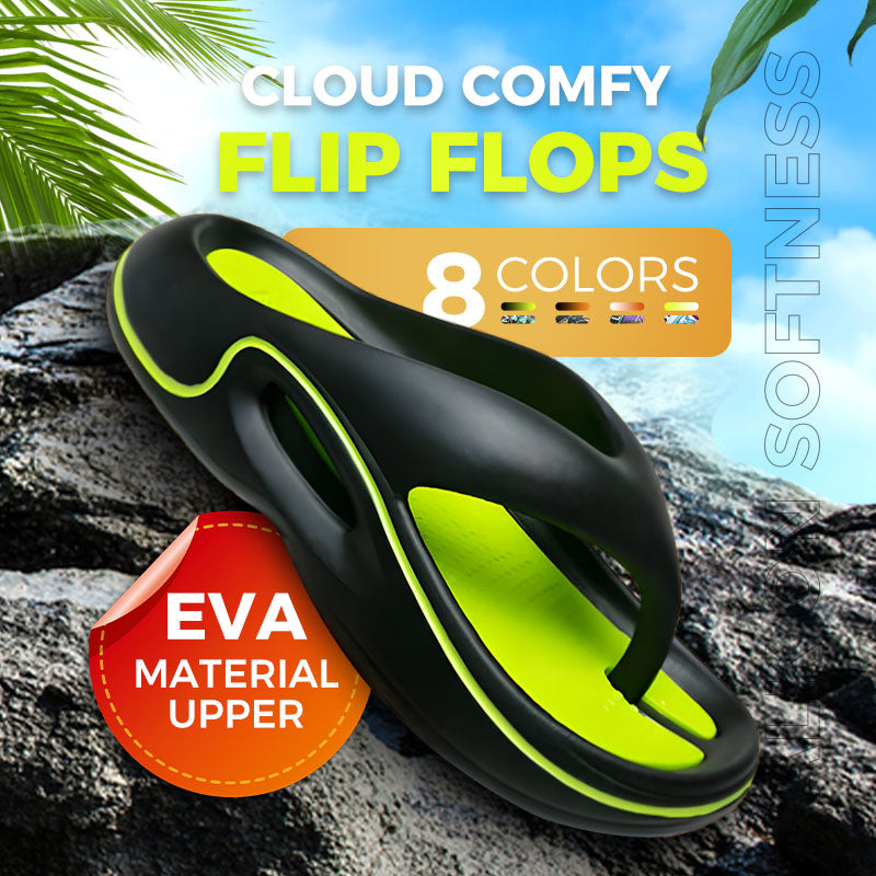 Comfortable Summer Flip Flops With Thick Soles For All-Day Wear