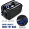 Large Capacity Wash Bag Durable Twill Travel Toiletry Organizer