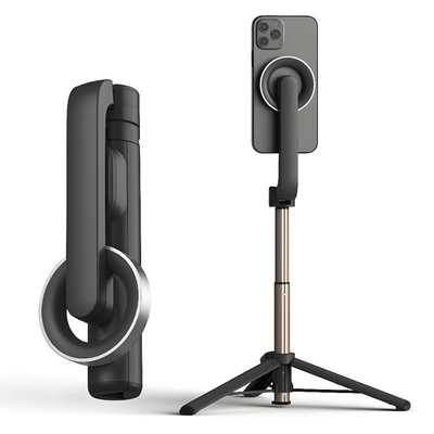 MagSafe Tripod With Wireless Remote For Smartphones And Phones