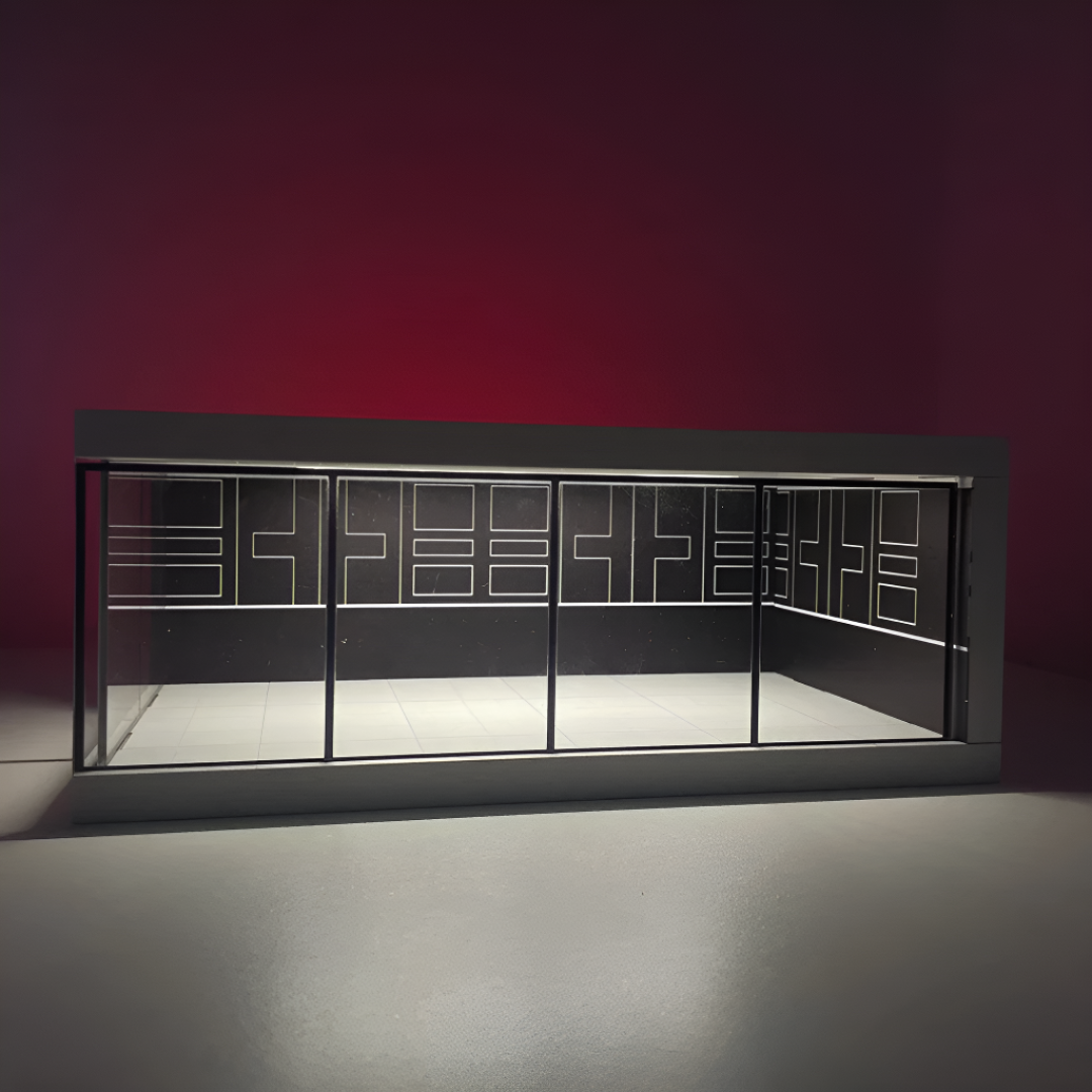 Miniature Car Showroom Display Case For 124 143 164 Models