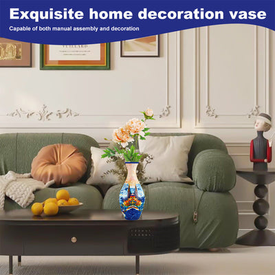 3D Puzzle Vase Creative Decorative Floral Design Kit