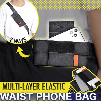Elastic Invisible Phone Waist Bag For Mobile Secure Storage