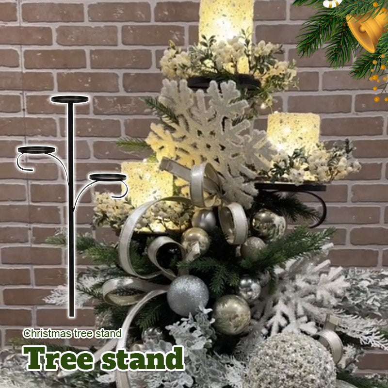 Christmas Tree Topper Shelf Decorative Display Stand Holder